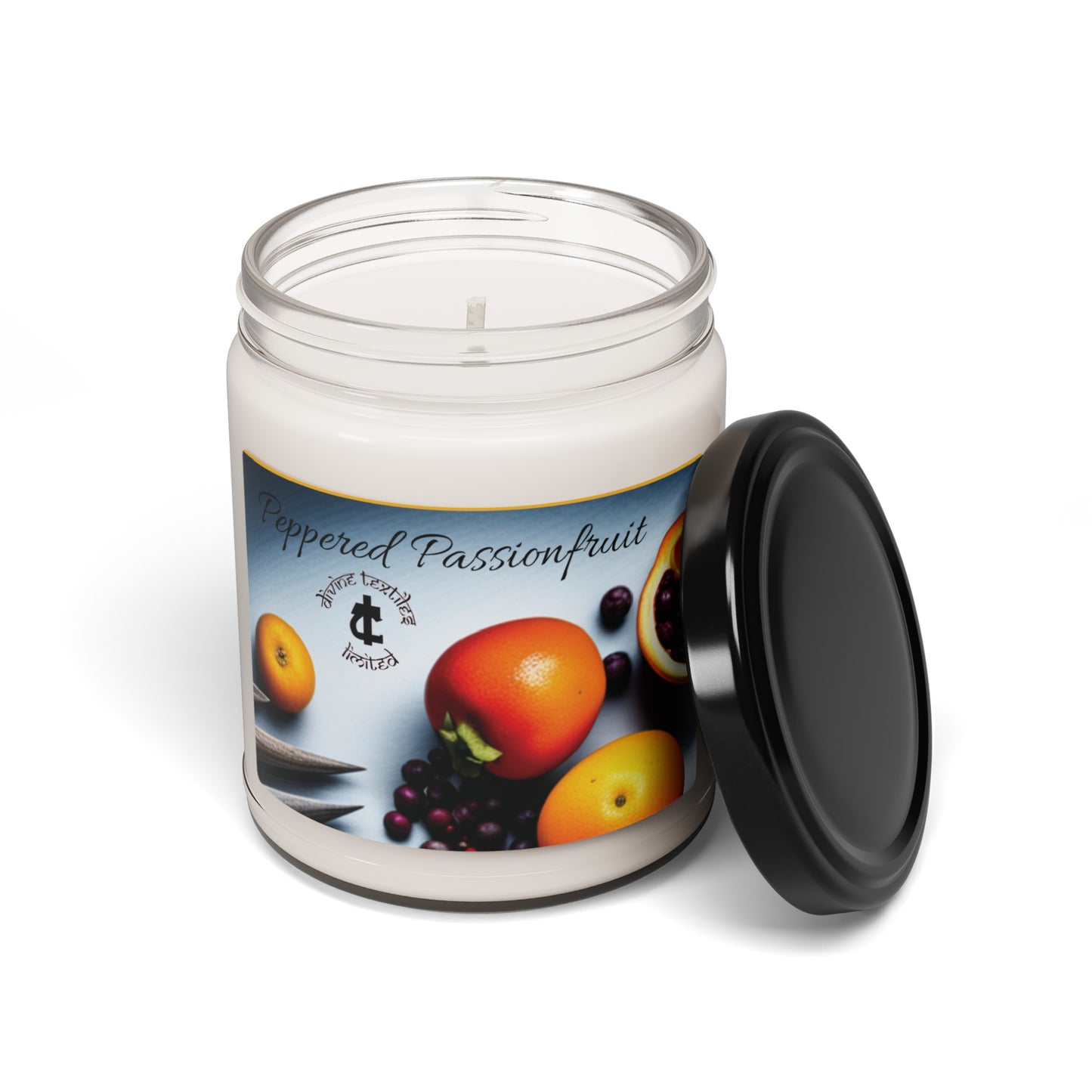 Divine Glow: Aromatic Soy Wax Candle