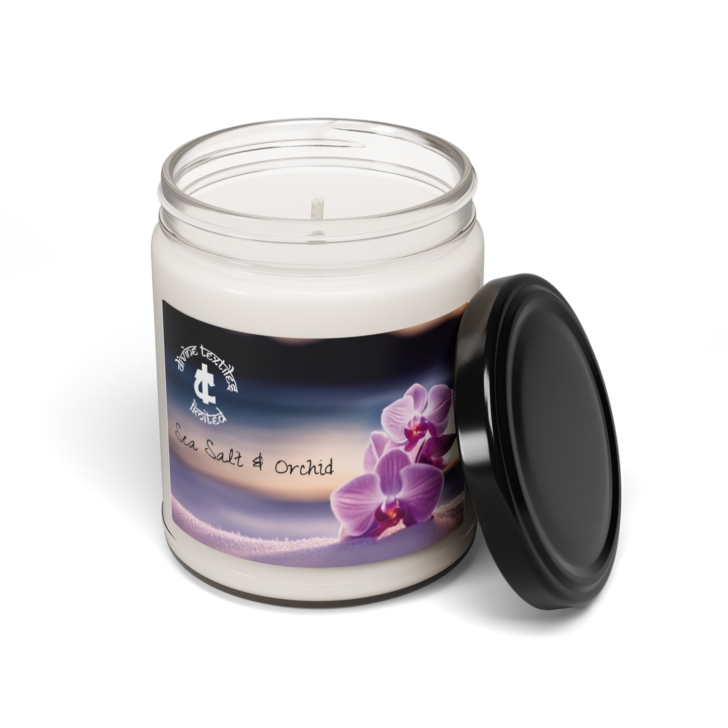 Divine Glow: Aromatic Soy Wax Candle
