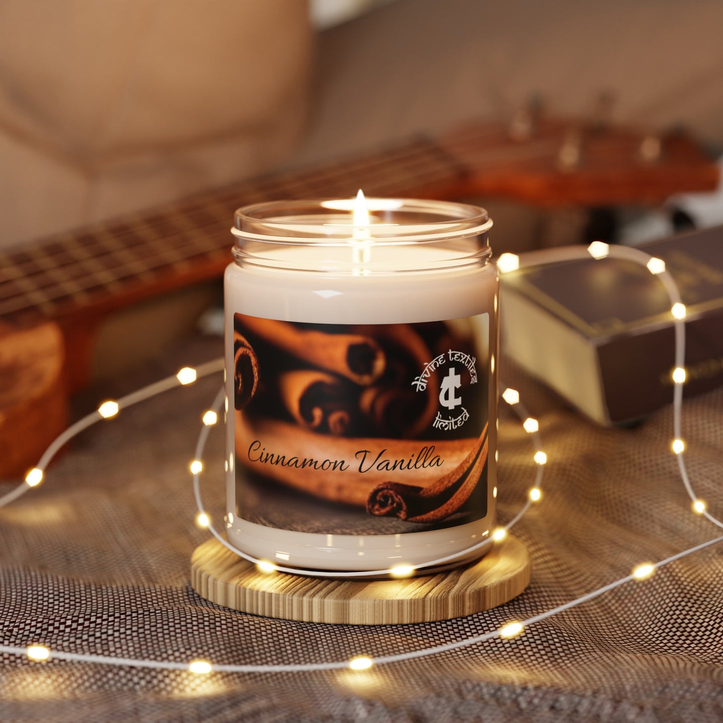 Divine Glow: Aromatic Soy Wax Candle
