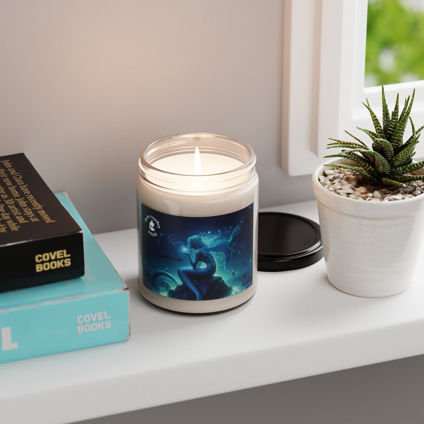 Divine Glow: Aromatic Soy Wax Candle