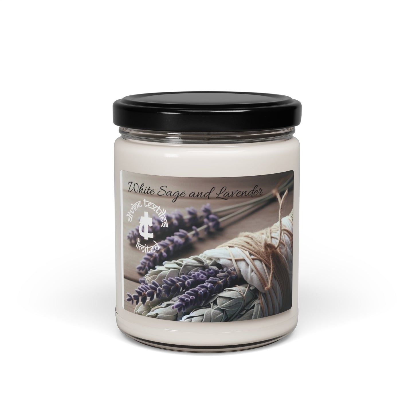 Divine Glow: Aromatic Soy Wax Candle