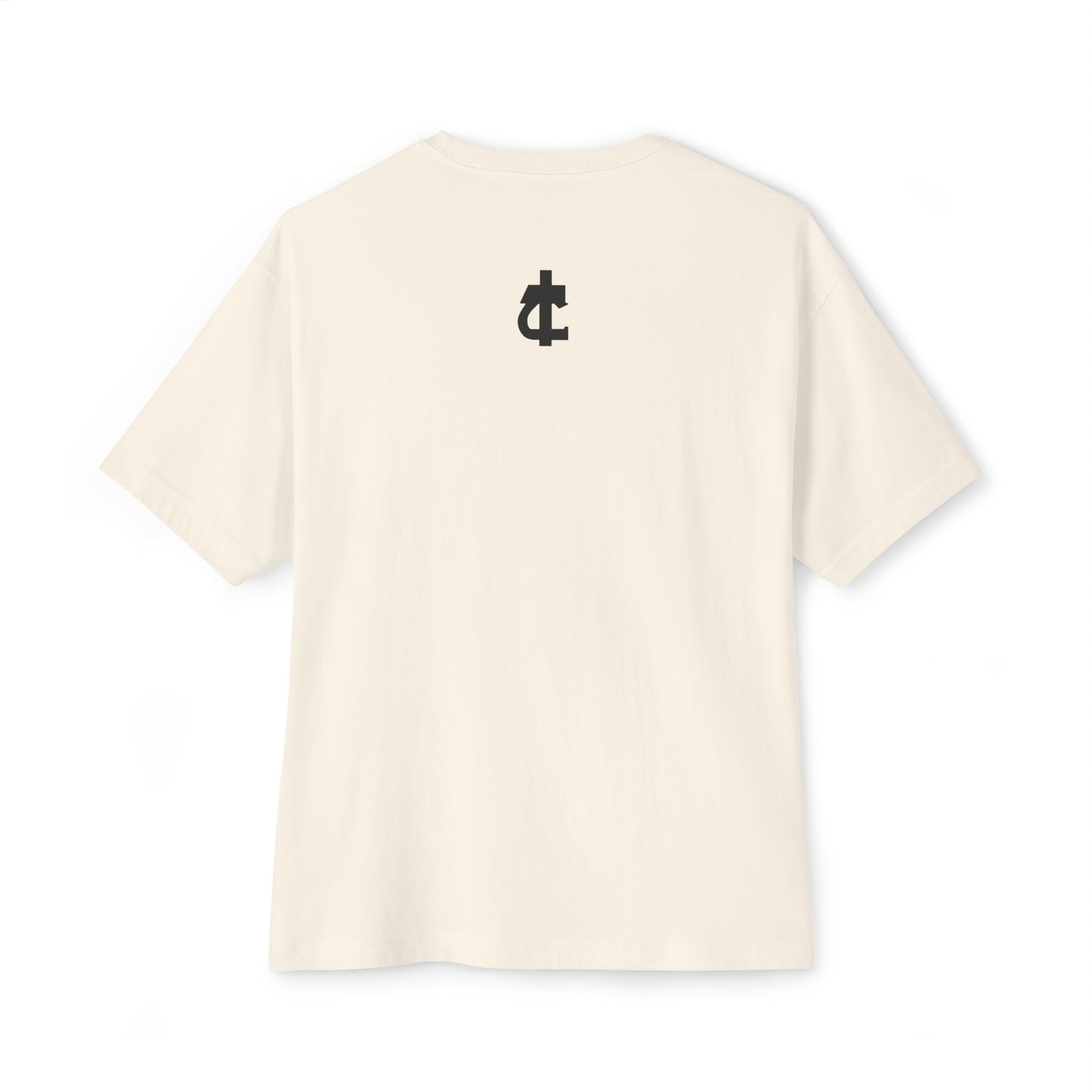 Return to Source Oversized Boxy Tee - Unisex T-Shirt for Mindfulness & Wellness