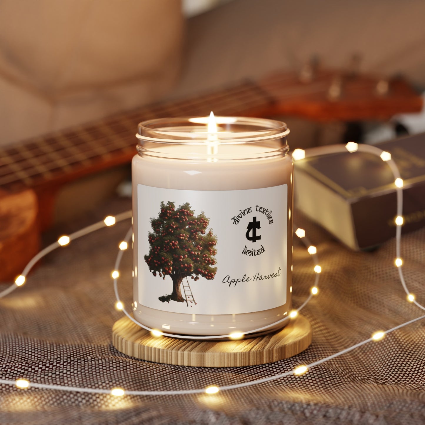 Divine Glow: Aromatic Soy Wax Candle