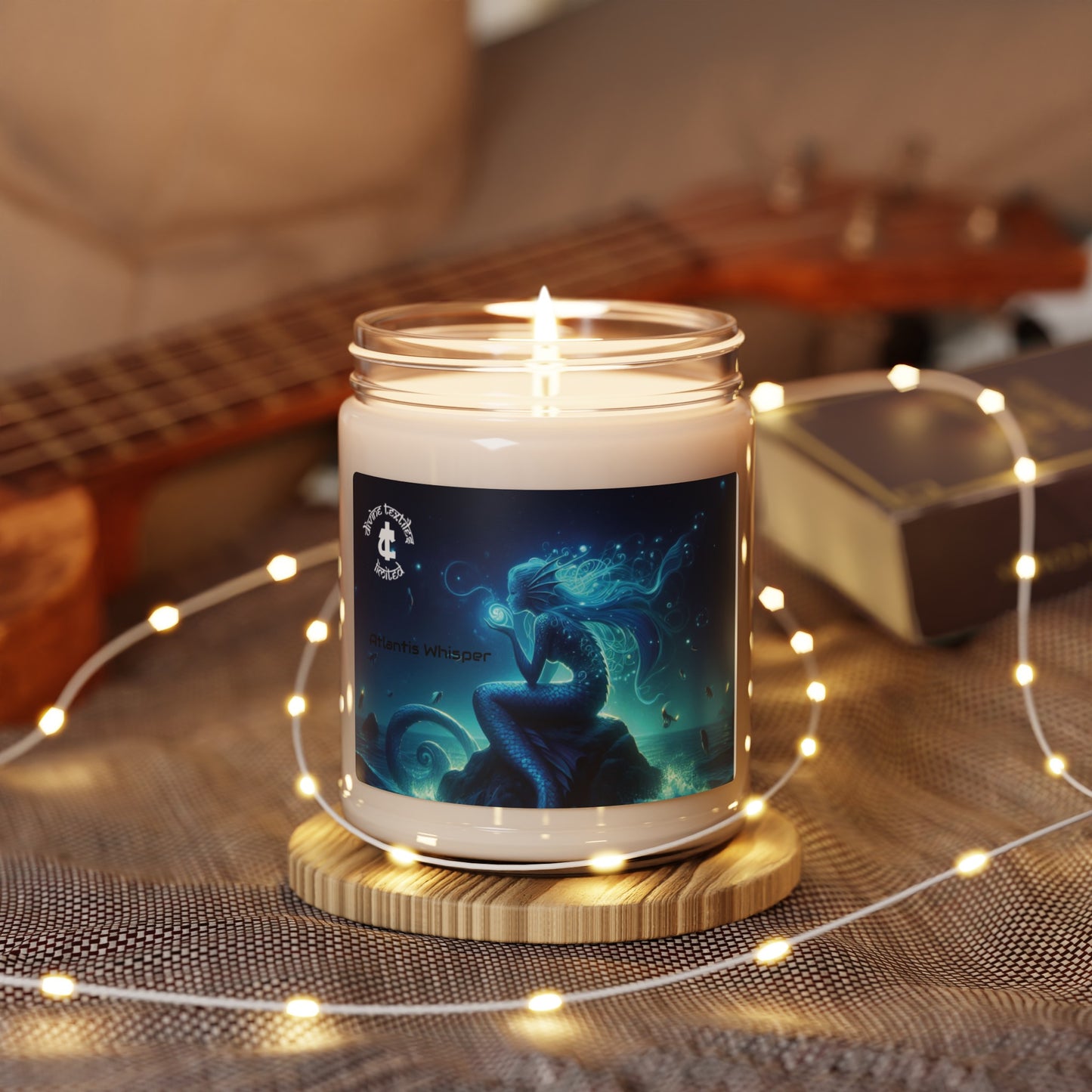 Divine Glow: Aromatic Soy Wax Candle