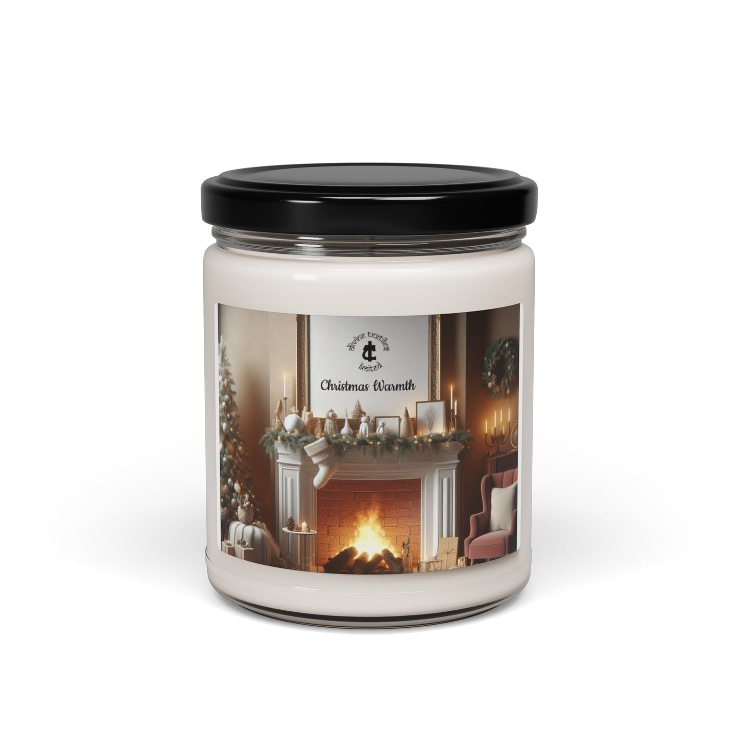 Divine Glow: Aromatic Soy Wax Candle