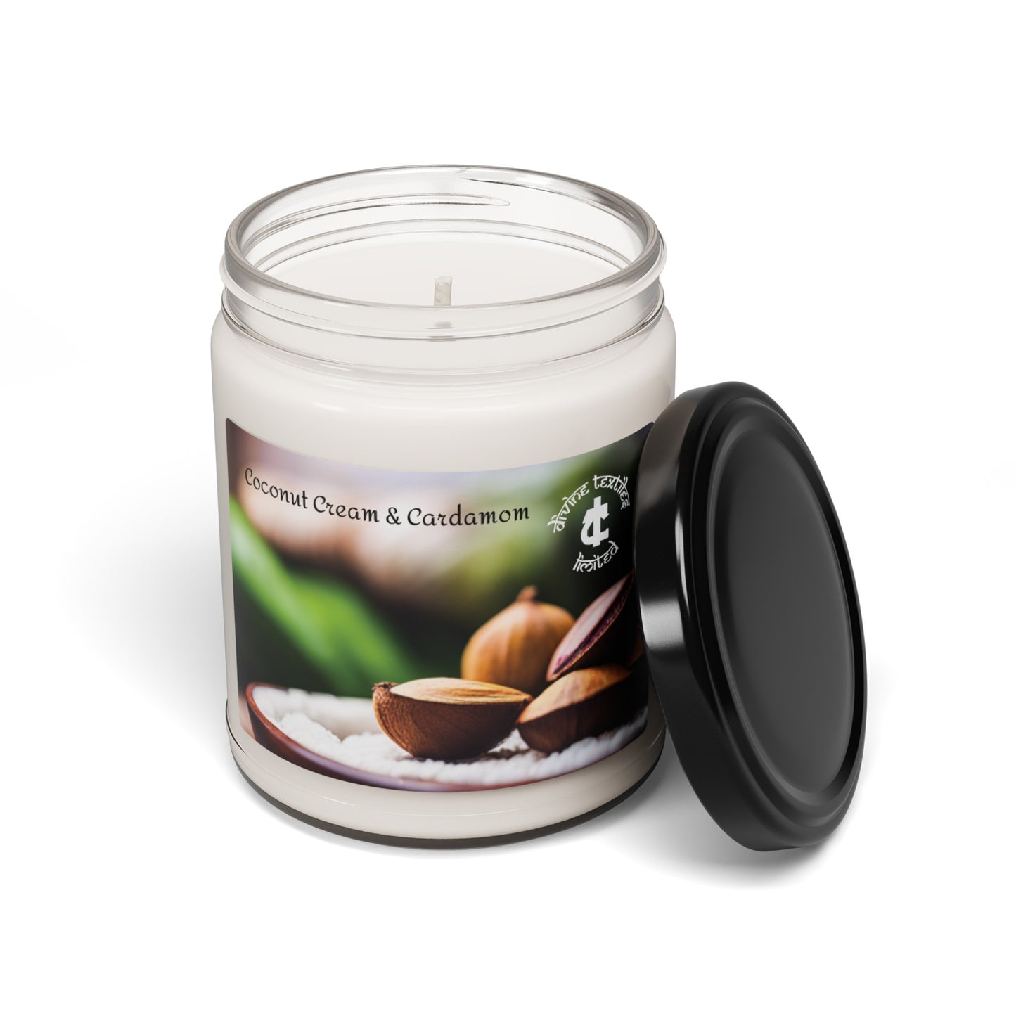 Divine Glow: Aromatic Soy Wax Candle