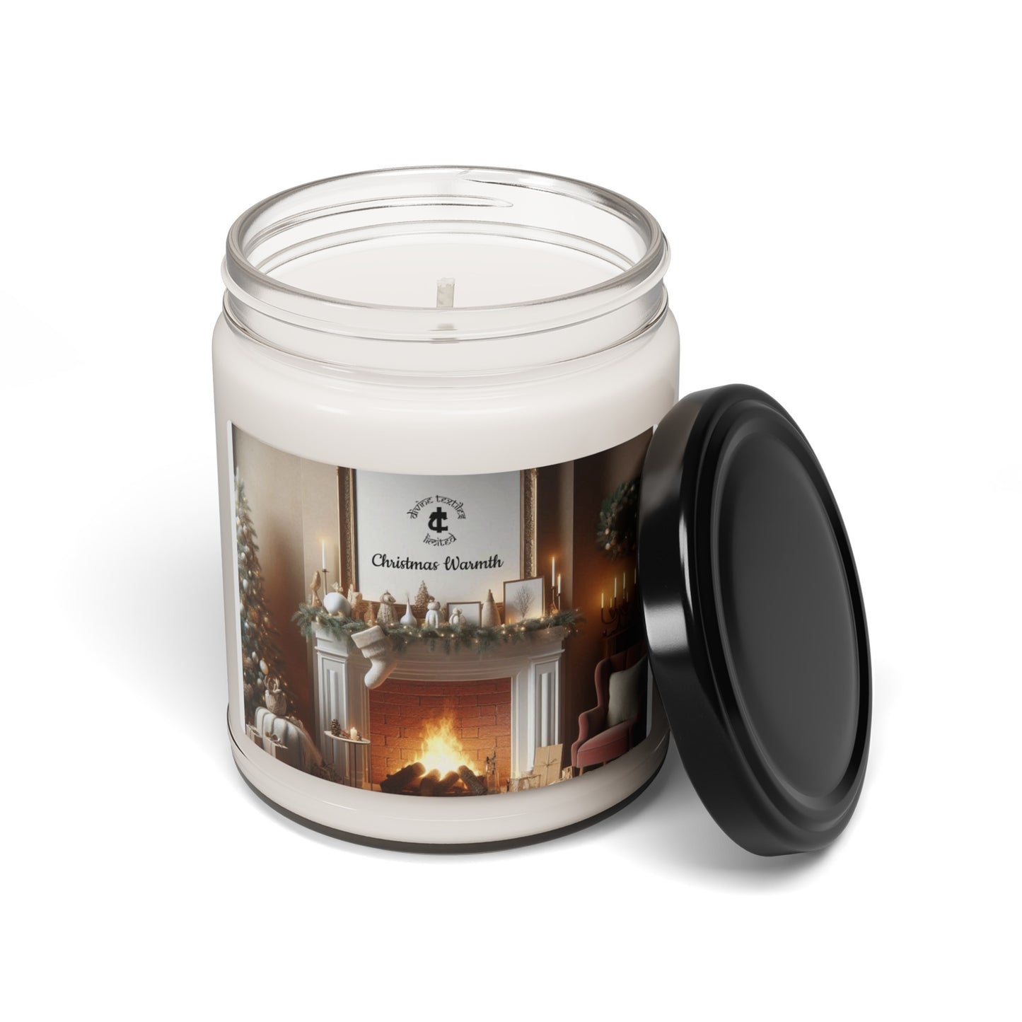 Divine Glow: Aromatic Soy Wax Candle