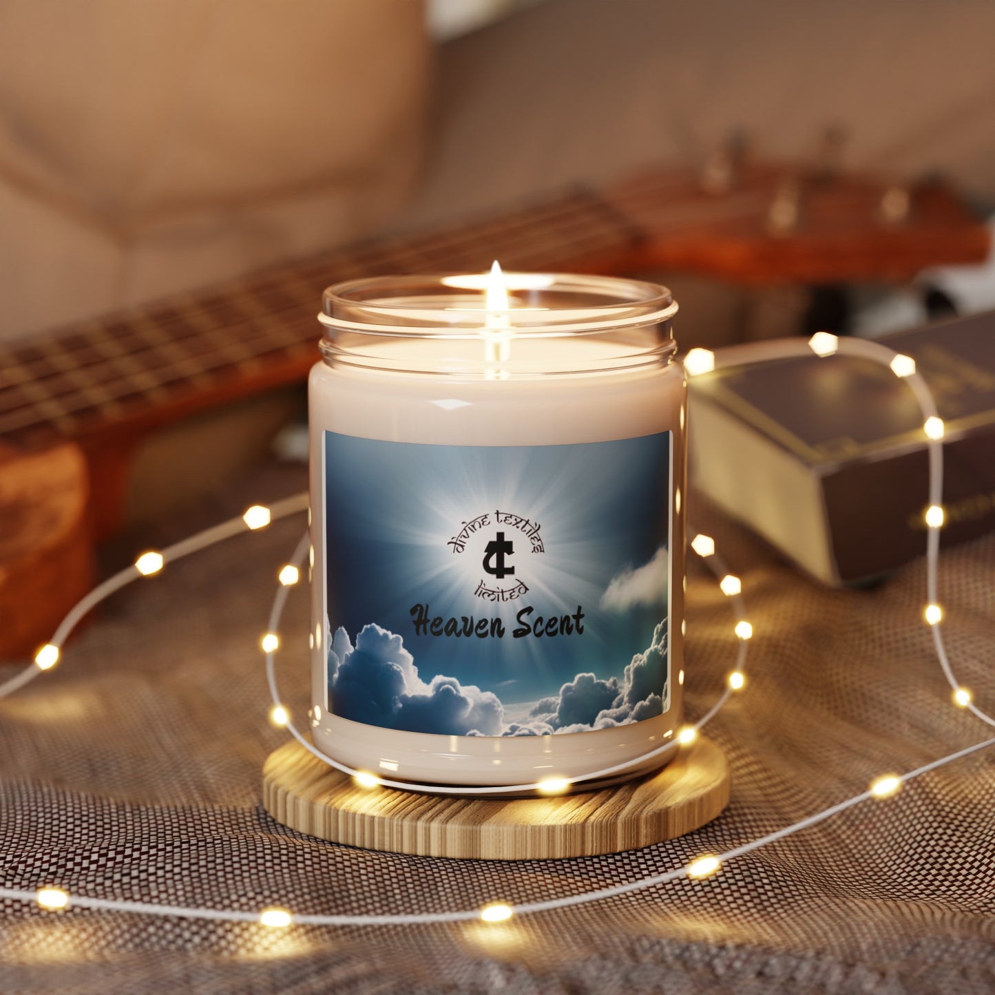 Divine Glow: Aromatic Soy Wax Candle