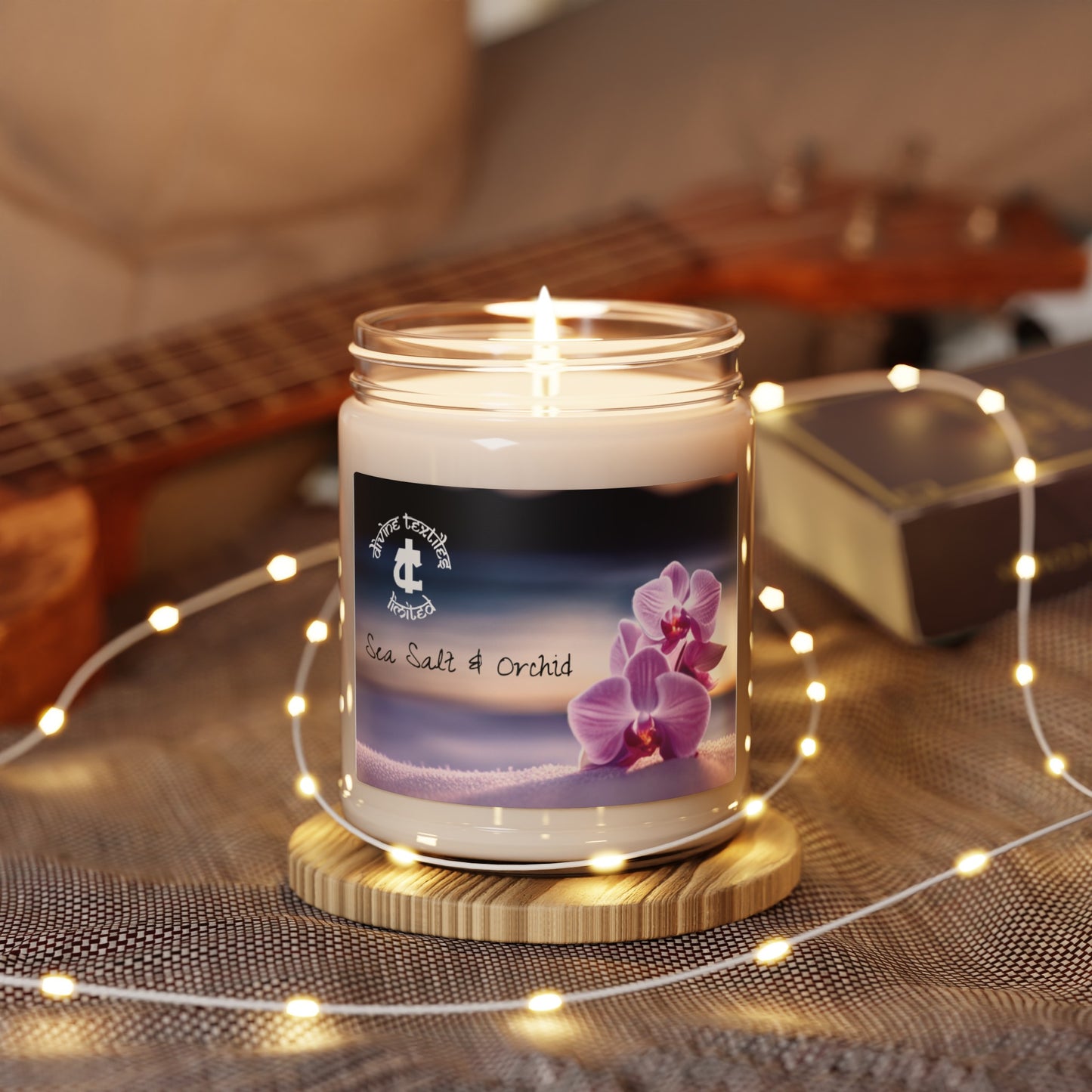 Divine Glow: Aromatic Soy Wax Candle