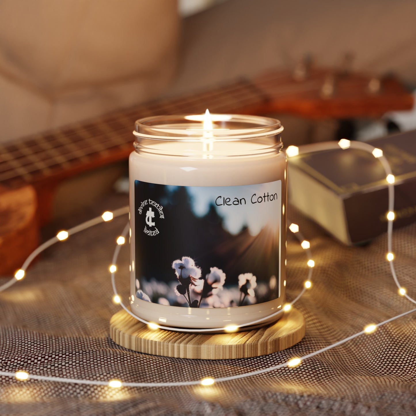 Divine Glow: Aromatic Soy Wax Candle