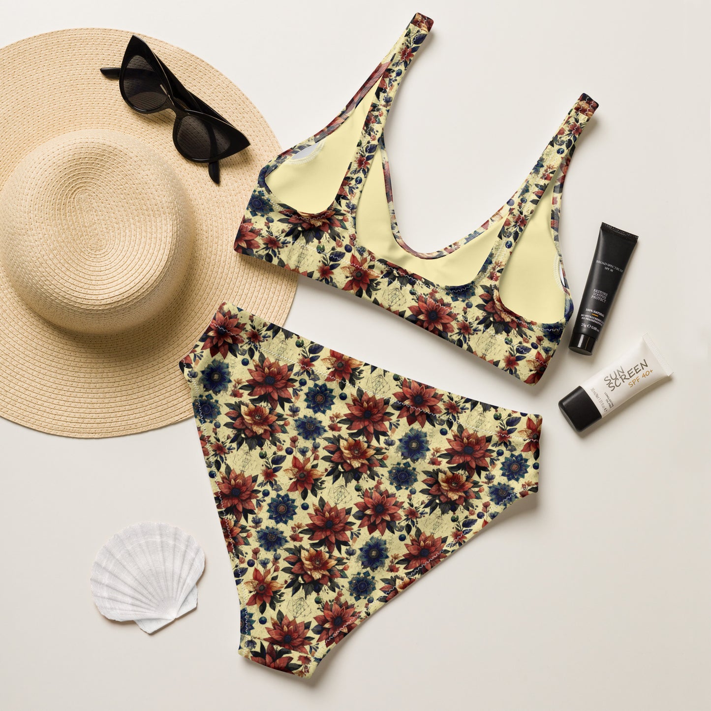 Eco Wave Ocean Mandala Bikini
