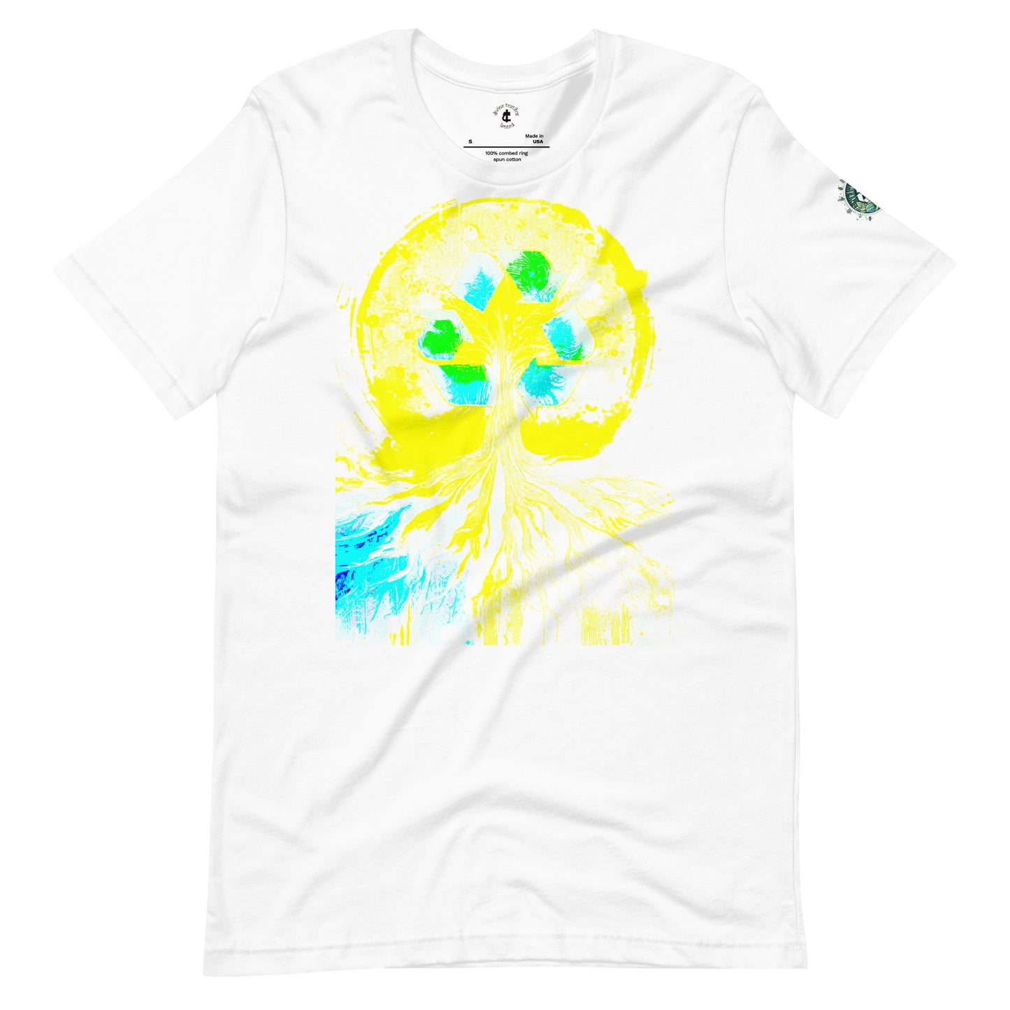 "Tree of Life" eco-roots "Mandala" Tee