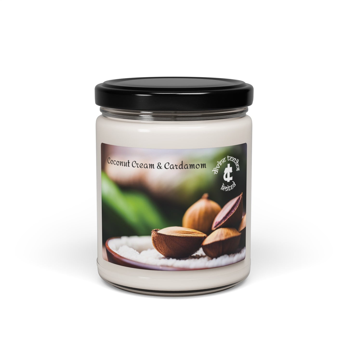 Divine Glow: Aromatic Soy Wax Candle