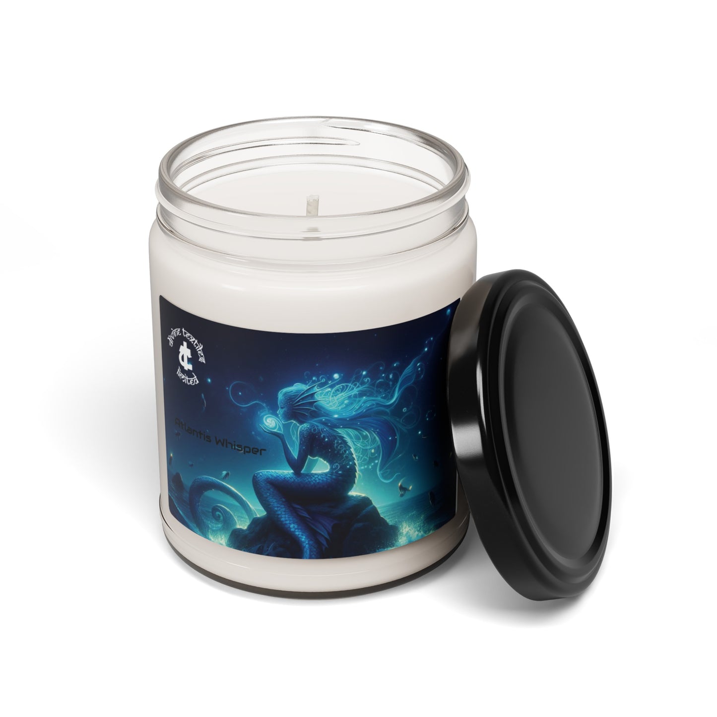 Divine Glow: Aromatic Soy Wax Candle