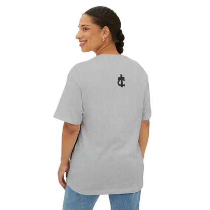 Return to Source Oversized Boxy Tee - Unisex T-Shirt for Mindfulness & Wellness