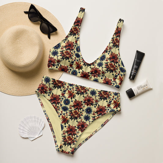 Eco Wave Ocean Mandala Bikini
