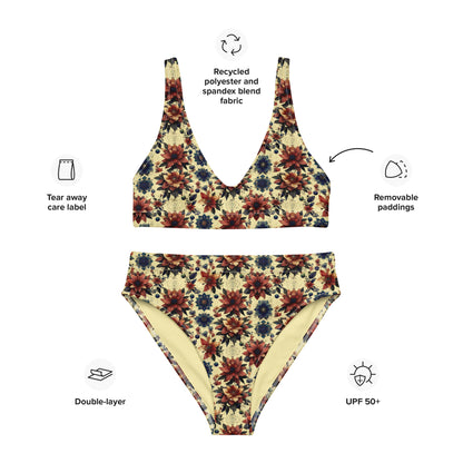 Eco Wave Ocean Mandala Bikini