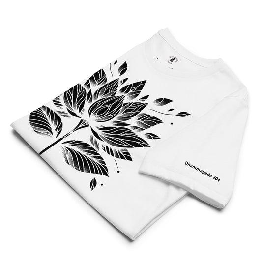 Divine White Lotus Art D*eco T-shirt